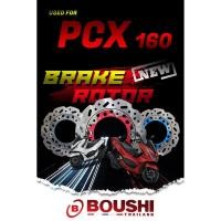 ราคา จานดิส (หน้า) สำหรับ PCX160 ปี 2021-2023 ขนาด 220 มม. ยี่ห้อ Boushi ใส่ล้อแม็กเดิม ใช้แทนจานเดิมได้เลย (4784572812)