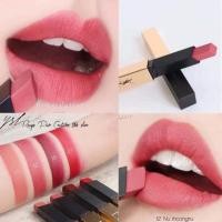 ราคา พร้อมส่ง! [มีหลายสี] ❤️ ysl rouge pur couture the slim leather-matte lipstick 2.2g สี 11 ambiguous beige/12 nu incongru (3410923067)