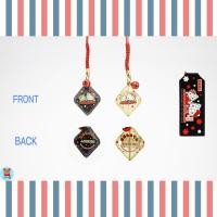 ราคา ✅2ชิ้น Hello Kitty aomori Souvenir mobile keychains from Japan Sanrioพวงกุญแจ คิตตี้ ของฝากจากญี่ปุ่น ซานริโอ้ (20133219725)