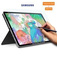 ราคา ฟิล์มกระจกนิรภัยกันรอยหน้าจอ 2 IN 1 สําหรับ Samsung Galaxy Tab S6 Lite P610 P615 10.4 นิ้ว (2020) S7 S7 FE S9 S8 S7 + S8 Plus S8 Ultra Feels (12781652262)
