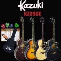 ราคา [ใส่โค้ดลดสูงสุด2000บ.] Kazuki KZ39CE กีตาร์โปร่งไฟฟ้า 39 นิ้ว KZ-39CE +ฟรีกระเป๋า และอุปกรณ์ Music Arms (7600583500)