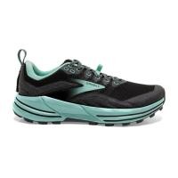 ราคา Brooks Cascadia 16 รองเท้าวิ่งเทรล ผู้หญิง หน้ากว้าง เทรลภูเขา สีดำเขียว (20160236626)