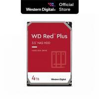ราคา Western Digital WD Red Plus 4TB ฮาร์ดไดรฟ์ภายใน SATA 5400RPM 128MB HDD 3.5 นิ้ว (21477682007)