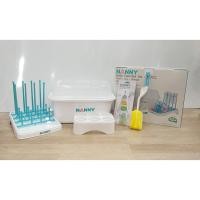 ราคา Nanny เซตที่คว่ำขวดนม เซตชุดอปุกรณ์ล้างและจัดเก็บขวดนม 5 ชิ้น S5-N216 (1645494527)