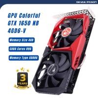 ราคา COLORFUL GPU (การ์ดจอ) GeForce GTX 1650 NB 4GD6-V (4GB) รับประกัน 3 ปี โดย Devas IPASON (8280124518)