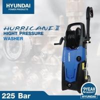 ราคา ของแท้ ประกันศูนย์ เครื่องฉีดน้ำแรงดันสูง HYUNDAI HURRICANE II 225BAR 2200W สำหรับล้างรถ ล้างพื้น (3800999697)