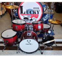 ราคา (ส่งด่วน) กลองชุดเด็ก ครบชุด Phonenix จูเนียร์ สีแดง Phoenix กลอง 5 ใบ พร้อมอุปกรณ์ครบชุด / ฟรี เก้าอี้+ไม้กลอง (2176724658)