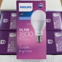 ราคา Philips หลอด LED 14.5 วัตต์ 1800 ลูเมน COOL DAYLIGHT แสงสีขาวขั้ว E27 ยกกล่อง 6 ดวง (5014651935)