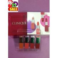ราคา Clinique Gift Set - ใหม่ ลิปสติกชุดของขวัญ 4 แท่ง( Clinique Plenty of Pop Makeup), ชุด 5 แท่ง ( Kisses Set 5-Pieces) (7507127252)