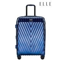 ราคา ELLE Travel Luggage Valken Collection.25" 100% Polycarbonate PC luggage, Aluminum Trolley, 360 wheels Spinner (6553587780)