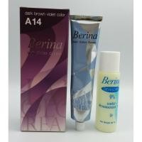 ราคา พร้อมส่ง!!เบอริน่า A14 ครีมย้อมผม ครีมเปลี่ยนสีผม สีน้ำตาลเข้มประกายม่วง Berina A14 (3581166259)