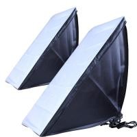 ราคา KUINDY X2 ซอฟท์บ๊อกซ์ Soft Box ขนาด 50×70 cm โคมไฟสตูดิโอ พร้อมขา stu04 (1230156484)
