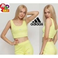 ราคา Adidas - ใหม่ สปอร์ตบาร์ใส่ออกกำลังกายหรือลำลอง ADIDAS CROPPED TANK FR0564 (5719927941)