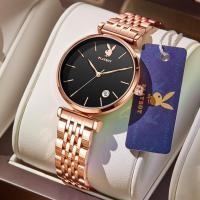 ราคา PLAYBOY นาฬิกาข้อมือควอตซ์ สายสเตนเลส กันน้ำ สำหรับผู้หญิง (4930519381)