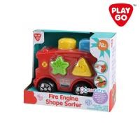 ราคา ❤ ลดเพิ่ม 20% โค้ด 20DDJUL18 | ของแท้ ❤ Playgo 2109 รถดับเพลิงบล็อคกิจกรรม FIRE ENGINE SHAPE SORTER (3692649127)