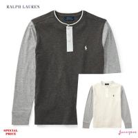 ราคา RALPH LAUREN SLUB COTTON JERSEY HENLEY ( BOY SIZE 8-28 ) (734583526)