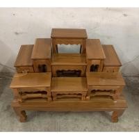 ราคา โต๊ะหมู่บูชา ไม้สัก หมู่9 หน้า 5” ไม้สักทองมีบริการเก็บเงินปลายทางค่ะ (8743571072)