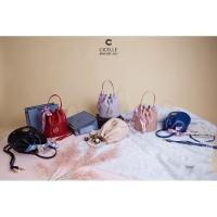 ราคา cicelle กระเป๋าถือ-สะพาย ทรงขนมจีบ 8505 (9512149077)