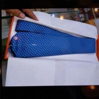 ราคา hermes tie สีฟ้าสวยมาก (13337559091)