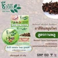 ราคา ชีววิถี ยาสีฟันสมุนไพรเข้มข้นสูตรกานพลู 25 g. ลดเชื้อแบคทีเรีย เพื่อลมหายใจสดชื่น (13639409229)