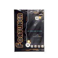 ราคา กระดาษการ์ดสีดำ กระดาษปก A4 Fortune ฟอร์จูนเนอร์ 180 แกรม 50 แผ่น (จำนวน 1 ห่อ) (23621864585)