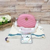 ราคา ของแท้% Tory Bruch KIRA CHEVRON SMALL CAMERA BAG (3657825682)