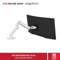 ราคา Ergotron แขนจับจอแบบตั้งโต๊ะรุ่น HX Desk Mount Monitor Arm (45-475-216) สีขาว (18919276483)