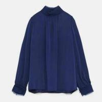 ราคา ZARA เสื้อแขนยาวสีกรม (2780897560)