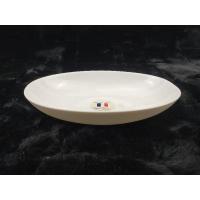 ราคา ชามสีขาววงรีขอบเรียบ 15x22cm.ARC(arcopal) FRANCE (รถ) (22167520400)