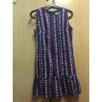 ราคา ของใหม่ เดรสแขนกุด สกรีนลายสามเหลี่ยมสีกรม OASIS BRAND (5955560256)