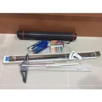 ราคา อุปกรณ์เขียนแบบ ออกแบบ ไม้ที ไม้ทีสไลด์ สเกล กระบอกซูม (778084917)