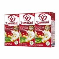 ราคา ไวตามิ้ลค์ นมถั่วเหลือง ยูเอชที สูตรผสมข้าวบาร์เลย์และมอลต์ 330 มล. แพ็ค (15542447960)