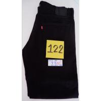 ราคา รหัส 122 กางเกงยีนส์ลีวายส์แท้มือสอง เอวจริง 34" Super Black mexico (13172559788)