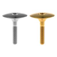 ราคา Wanyifa สกรูสลักเกลียวไทเทเนียม M6X35 มม. และฝาครอบถ้วยคอ CNC 1 1/8 นิ้ว สําหรับรถจักรยาน (5356496168)