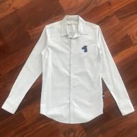 ราคา Smileyhound Slim Shirt (Light grey) (6106207229)