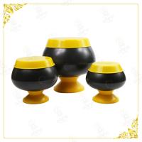 ราคา บาตรออมสิน กระปุกออมสิน บาตรดำฝาเหลือง บาตรออมสิน บาตรพระ บาตรพลาสติก บาตรใส่เหรียญ บาตรรับบริจาก (บาตรออมสินดำพลาสติก) (15697069601)