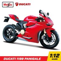 ราคา โมเดลรถ บิ๊กไบค์ Ducati 1199 Panigale สเกล 1:12 แบรนด์ Maisto โมเดลบิ๊กไบค์ (7504305298)
