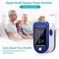 ราคา MVP เครื่องวัดชีพจรด้วยนิ้วสีน้ำเงินพร้อมจอแสดงผล LED oximeter (10926322488)