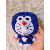 ราคา กระเป๋าใส่เหรียญโดเรม่อนไหมพรม (18567538935)