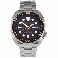 ราคา Seiko นาฬิกาข้อมือ Prospex Turtle Automatic Diver's 200M SRP775J1-Black (340014136)