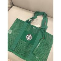 ราคา ✨ส่งฟรี✨ STARBUCKS Mesh tote bag กระเป๋าตาข่ายสีเขียว (11855697197)