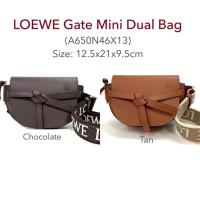ราคา LOEWE Gate Mini Dual Bag ของแท้ 100% [ส่งฟรี] (6555116393)