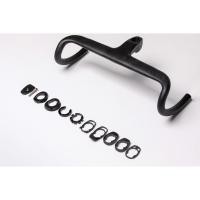 ราคา แฮนด์เสือหมอบ QUEZ Road Bicycle Integrated Carbon Handlebar (22546256643)