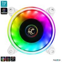 ราคา พัดลมเคส FAN CASE 12cm TSUNAMI 1262 ARGB (White)(Black) G5XX (12162039620)