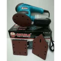 ราคา เครื่องขัดกระดาษทราย ใช้ไฟฟ้า OKURA. 3 in 1 sander (713345018)