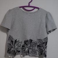 ราคา เสื้อครอปฉลุ (989818835)