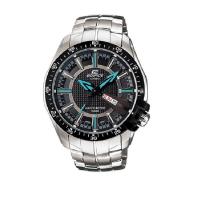 ราคา Casio Edifice นาฬิกาข้อมือ รุ่น EF-130D-1A2VDF - Black/Silver (63177774)