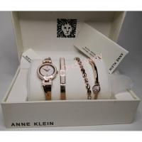 ราคา นาฬิกา กำไล ข้อมือผู้หญิง แอนไคลน์ (ANNE KLEIN) และชุดสร้อยข้อมือคริสตัล Swarovski ของแท้ 100% (7037360185)
