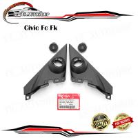 ราคา ลำโพง Tweeter+หูช้าง ซ้าย+ขวา สีดำ 4ชิ้น แท้ Honda Civic FK FC Sedan Hatchback (6990998808)