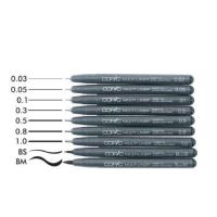 ราคา *กันน้ำ100%* ปากกาตัดเส้น Copic Multiliner สีดำ มีหลายหัวให้เลือก (4239590898)